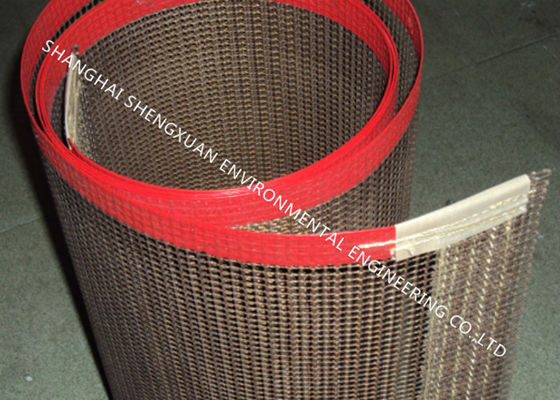 Băng tải lưới chống tĩnh điện PTFE Kích thước lưới 4mm * 4mm với khả năng chống mài mòn mạnh