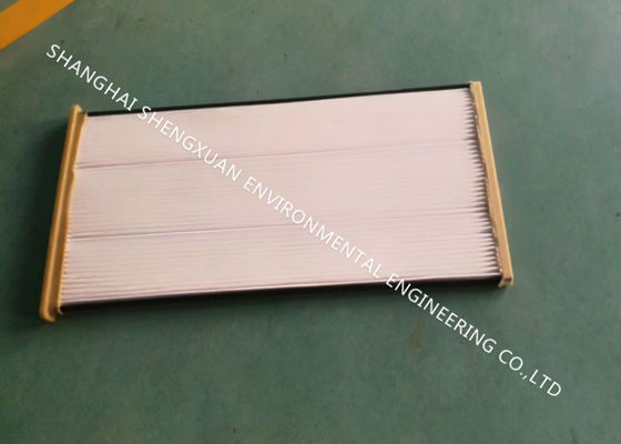 1000mm Chiều cao Bộ lọc Polyester xếp nếp với nắp chống rỉ và khung kim loại