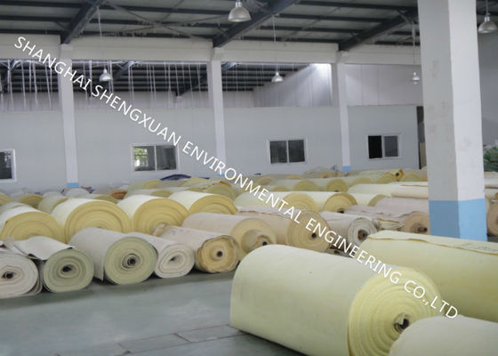 Chống cháy 550gsm PET Spun 1.8mm Xây dựng Vải lọc công nghiệp