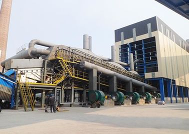 Sinter Plant Thiết bị luyện kim Vành đai Máy làm mát 46 - 140m3 Công suất