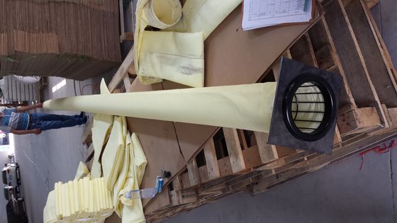 6000mm TFE Scrim Túi lọc bụi P84 nhiệt độ cao